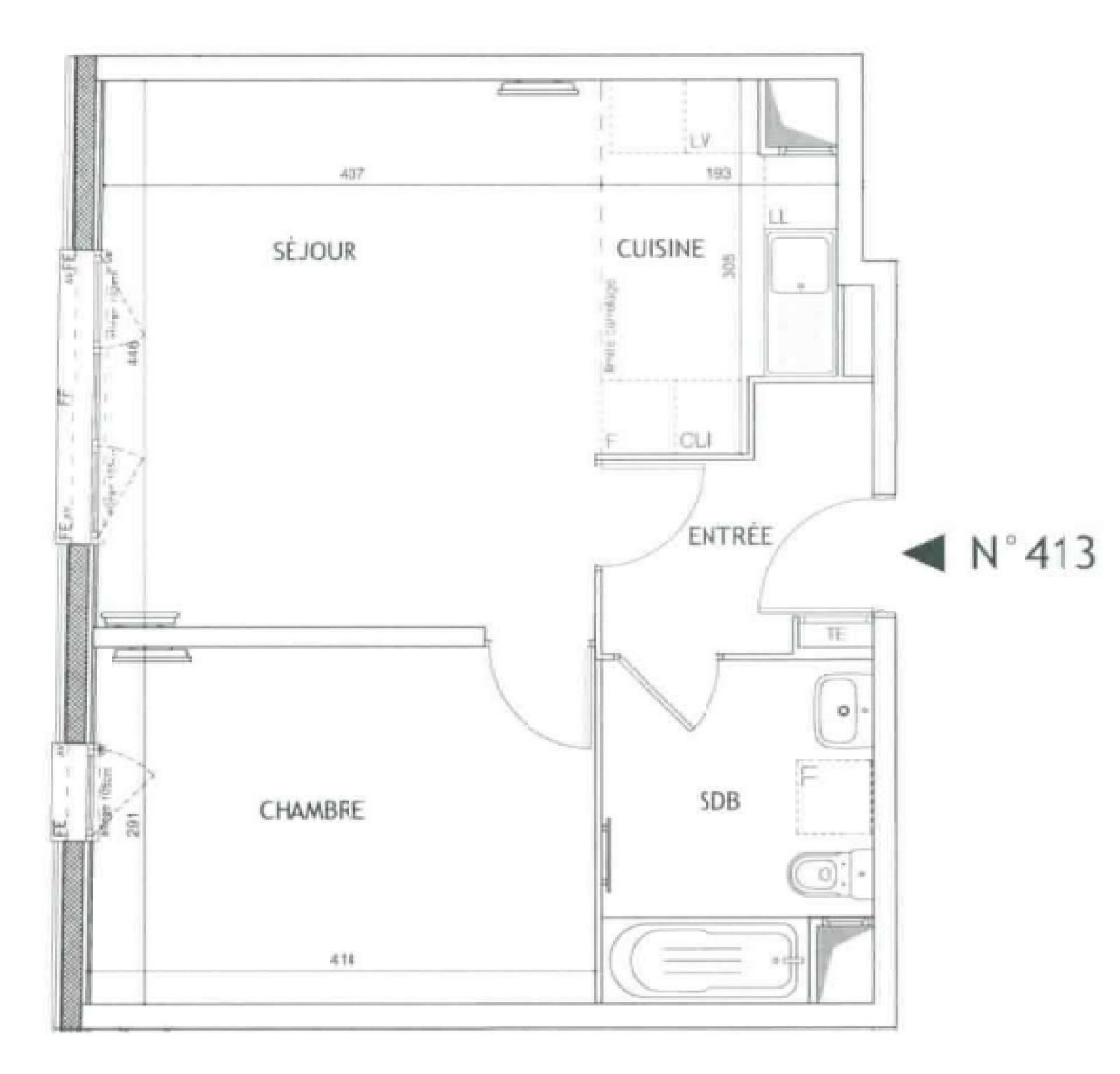 Image_, Appartement, Montreuil, ref :GELAP120014035