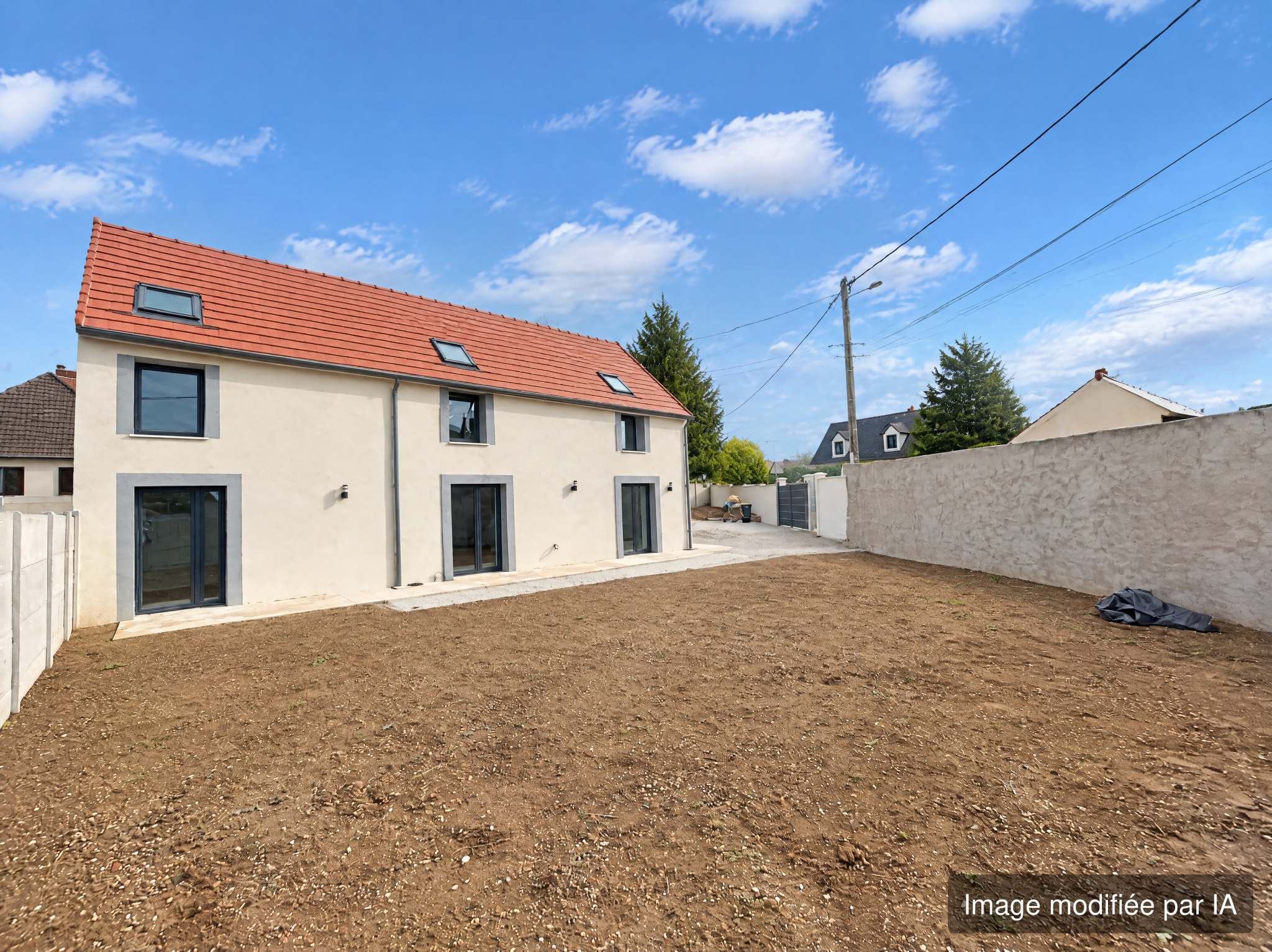 AUTRUY SUR JUINE  MAISON 'NEUVE' DE 113m2 SUR 626m2 DE TERRAIN